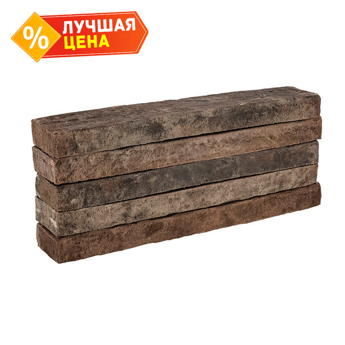 Кирпич длинного формата Донские зори Печора, 475х85х40 мм, Россия