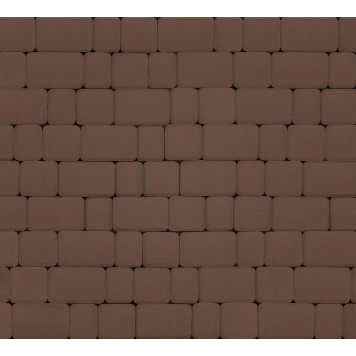 Тротуарная плитка Artstein Инсбрук Альт 60 мм Коричневый